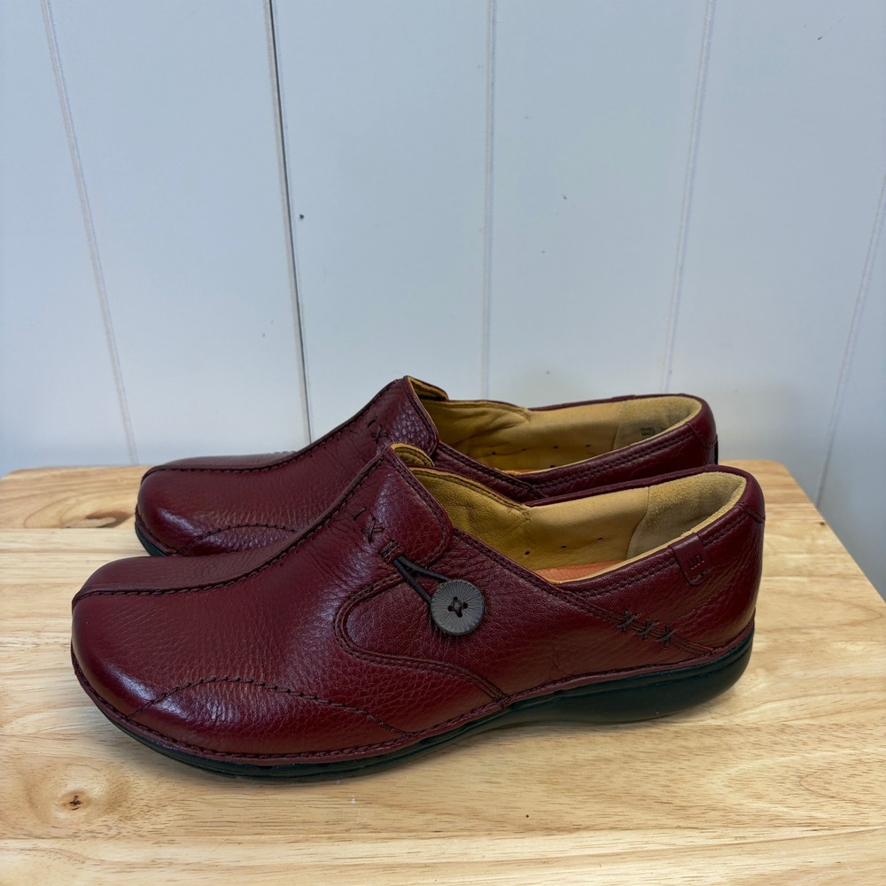 Clarks Unstructured Un.Loop Academia Loafers Women Size 10M Business Casual - Picture 3 of 8
